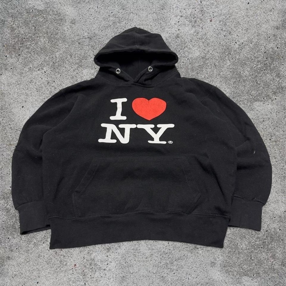 Vintage black I Heart New York hoodie